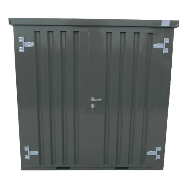 Conteneur Démontable Anthracite 3 X 2 Mètres – Avec Double Porte (Grand Côté) – Image 6