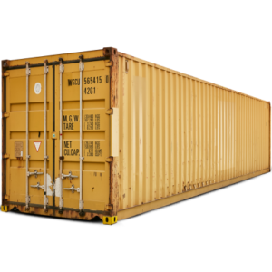 Conteneur maritime de 40 pieds standard