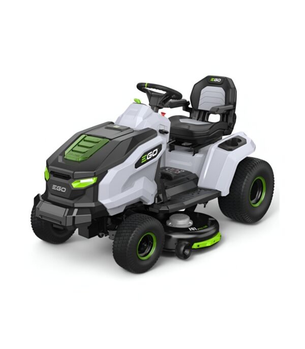 PACK Tracteur tondeuse autoportée à éjection latérale et mulching, 4 batteries 10Ah et chargeur rapide - EGO TR4201E – Image 4