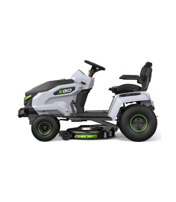 PACK Tracteur tondeuse autoportée à éjection latérale et mulching, 4 batteries 10Ah et chargeur rapide - EGO TR4201E