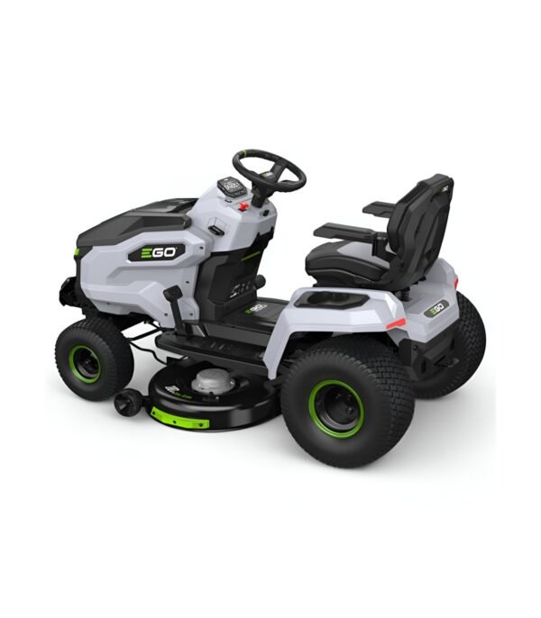 PACK Tracteur tondeuse autoportée à éjection latérale et mulching, 4 batteries 10Ah et chargeur rapide - EGO TR4201E – Image 2