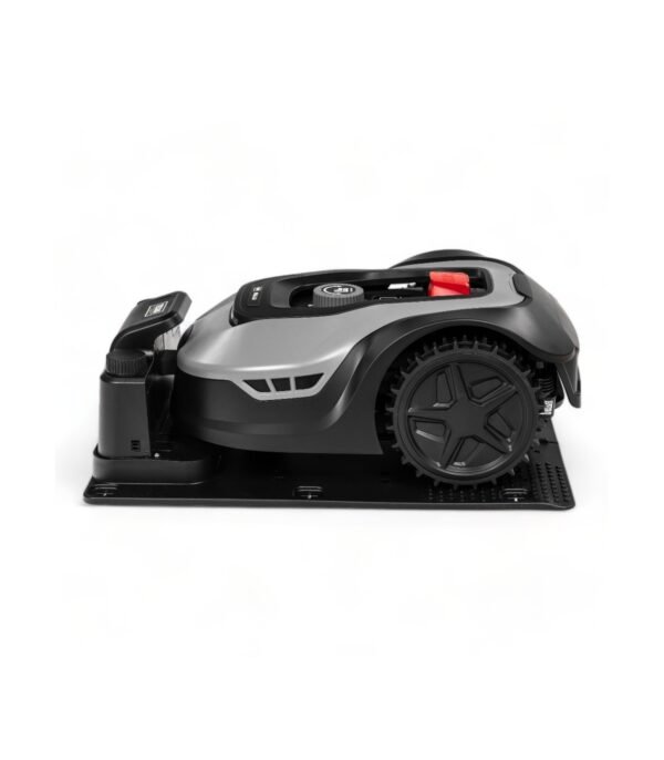 Tondeuse robot connectée avec batterie 20V / 5 Ah - Largeur de coupe 18 cm, jusqu'à 1000m2 de surface, Wifi et Bluetooth – Image 4