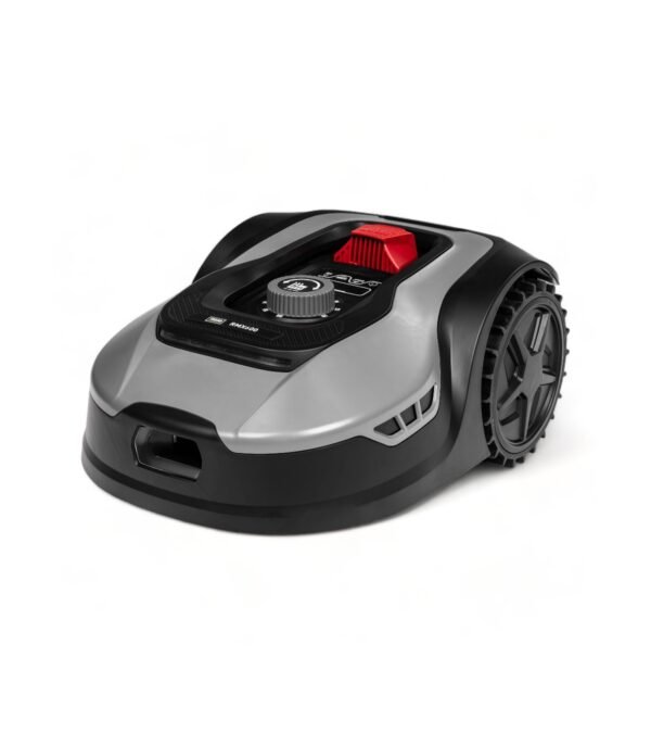 Tondeuse robot connectée avec batterie 20V / 5 Ah - Largeur de coupe 18 cm, jusqu'à 1000m2 de surface, Wifi et Bluetooth