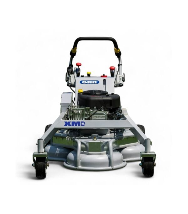 Tondeuse thermique professionnelle 90 cm, mulching 5200 m²/h, braquage zéro turn - GRIN XM90A